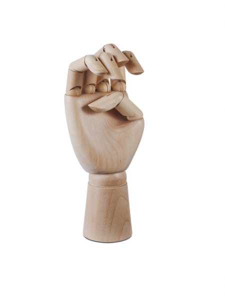 Hay houten hand M (wooden hand)