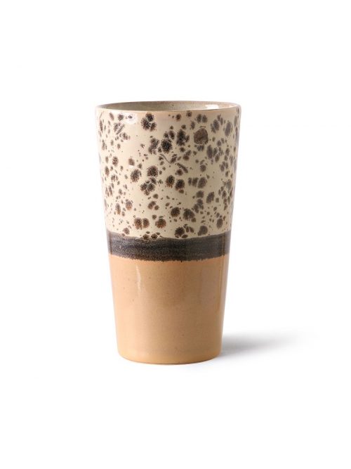 HKliving 70s ceramics: latte mok, tropical
