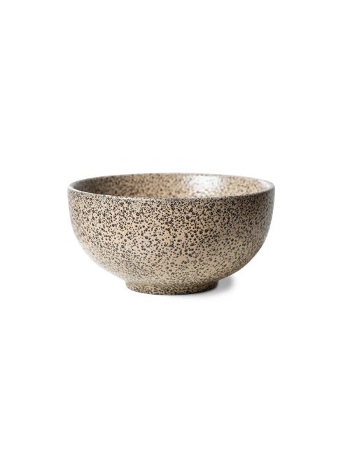 HKliving gradient ceramics: bowl taupe  (per stuk)