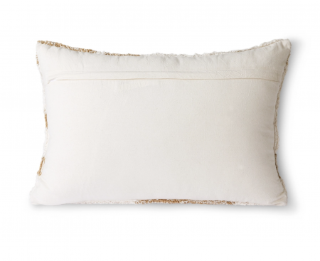 HKliving fluffy cushion white/beige