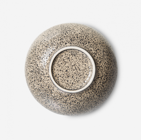 HKliving gradient ceramics: bowl taupe  (per stuk)
