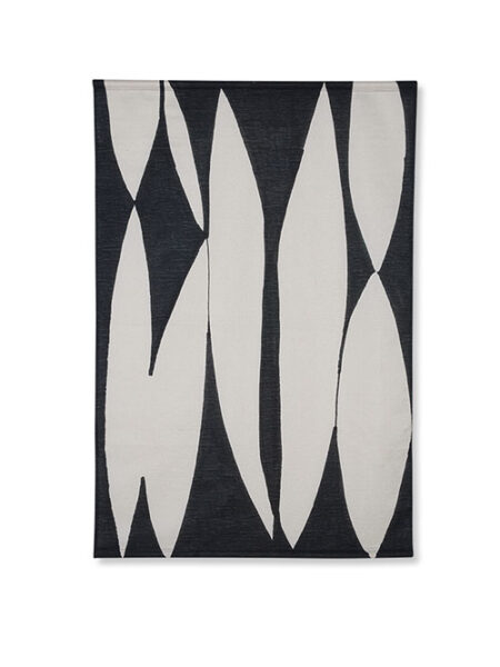 HKliving abstract wall chart black/white