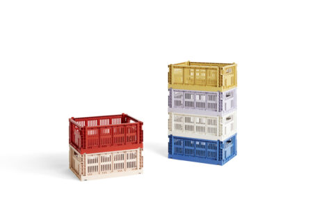 HAY Colour Crate M ( Off-white )